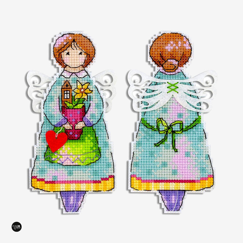 Summer Angel Cross Stitch Kit - MP Studio SR-876
