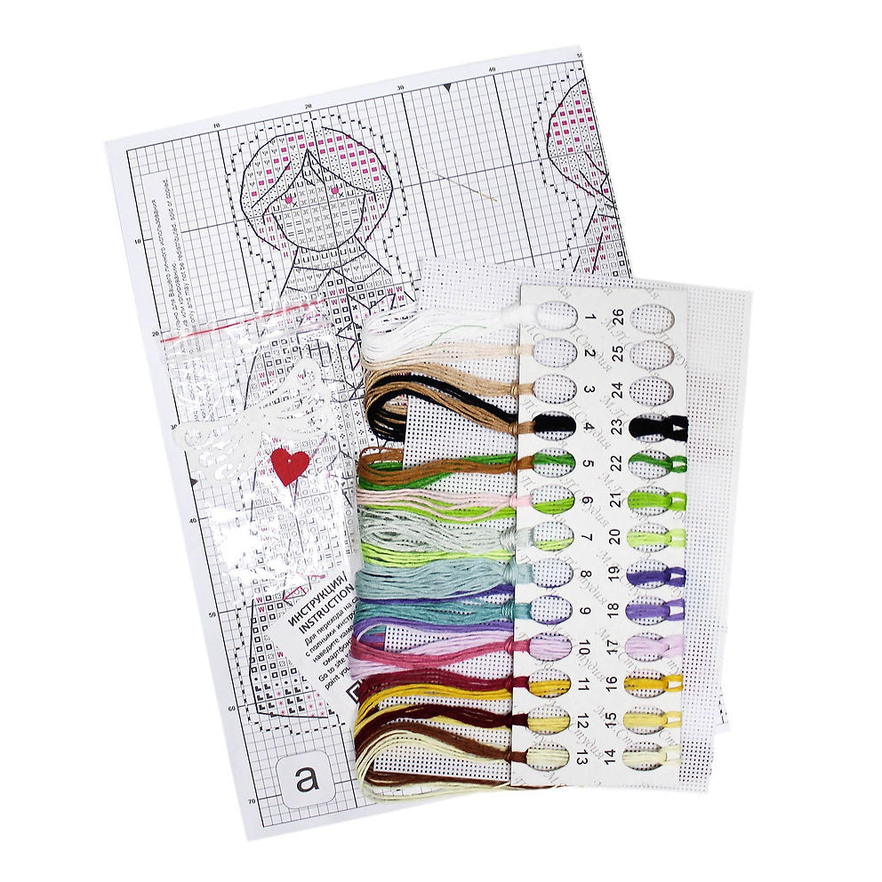 Summer Angel Cross Stitch Kit - MP Studio SR-876