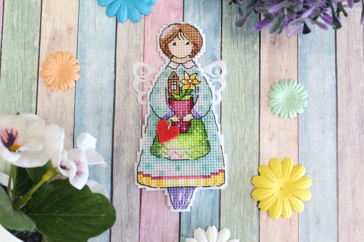 Summer Angel Cross Stitch Kit - MP Studio SR-876