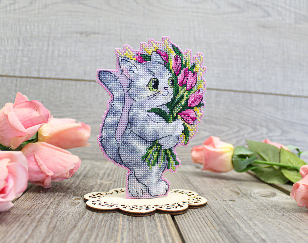 Spring Greetings Cross Stitch Kit - MP Studia SR-879