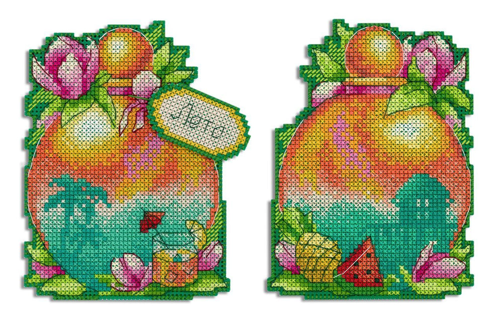 Cross Stitch Kit. Summer Flavors - MP Studio SR-887
