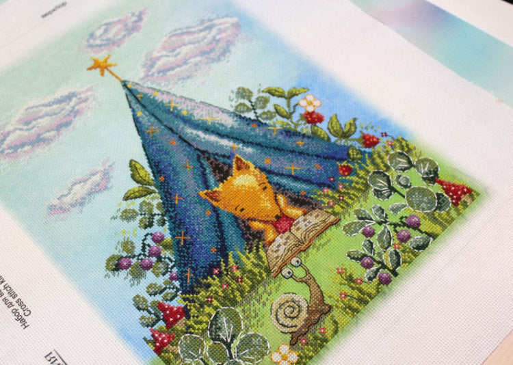 Fox summer - MP Studio - Cross stitch kit SRK-851