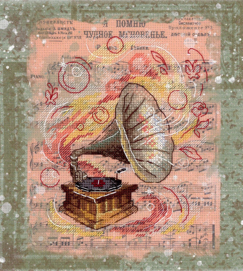 Forgotten Melody Cross Stitch Kit MP Studia SRK-853