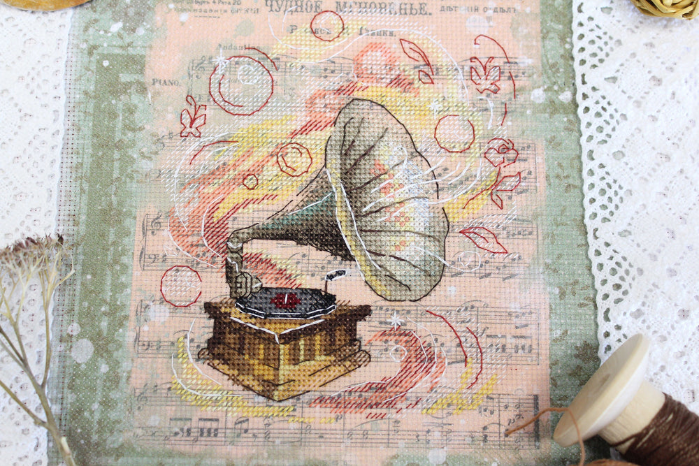 Forgotten Melody Cross Stitch Kit MP Studia SRK-853