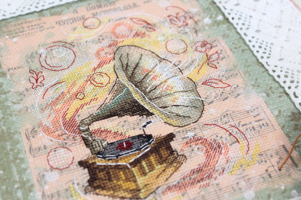 Forgotten Melody Cross Stitch Kit MP Studia SRK-853