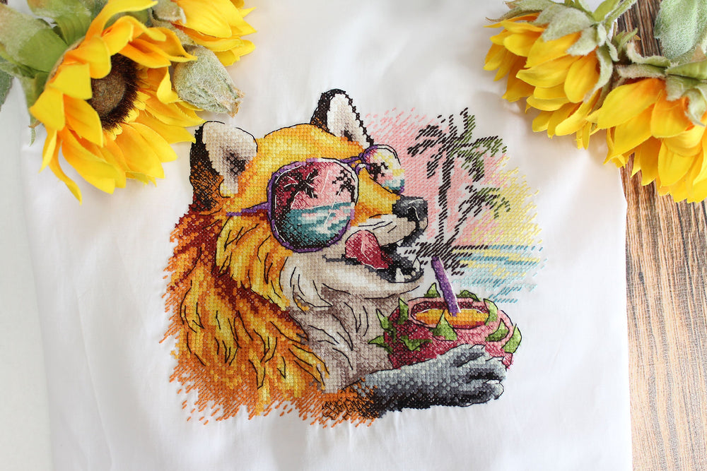 Fox Joy - SV-686 MP Studia - Cross Stitch Kit