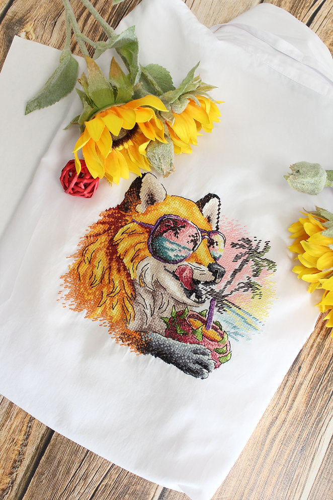 Fox Joy - SV-686 MP Studia - Cross Stitch Kit