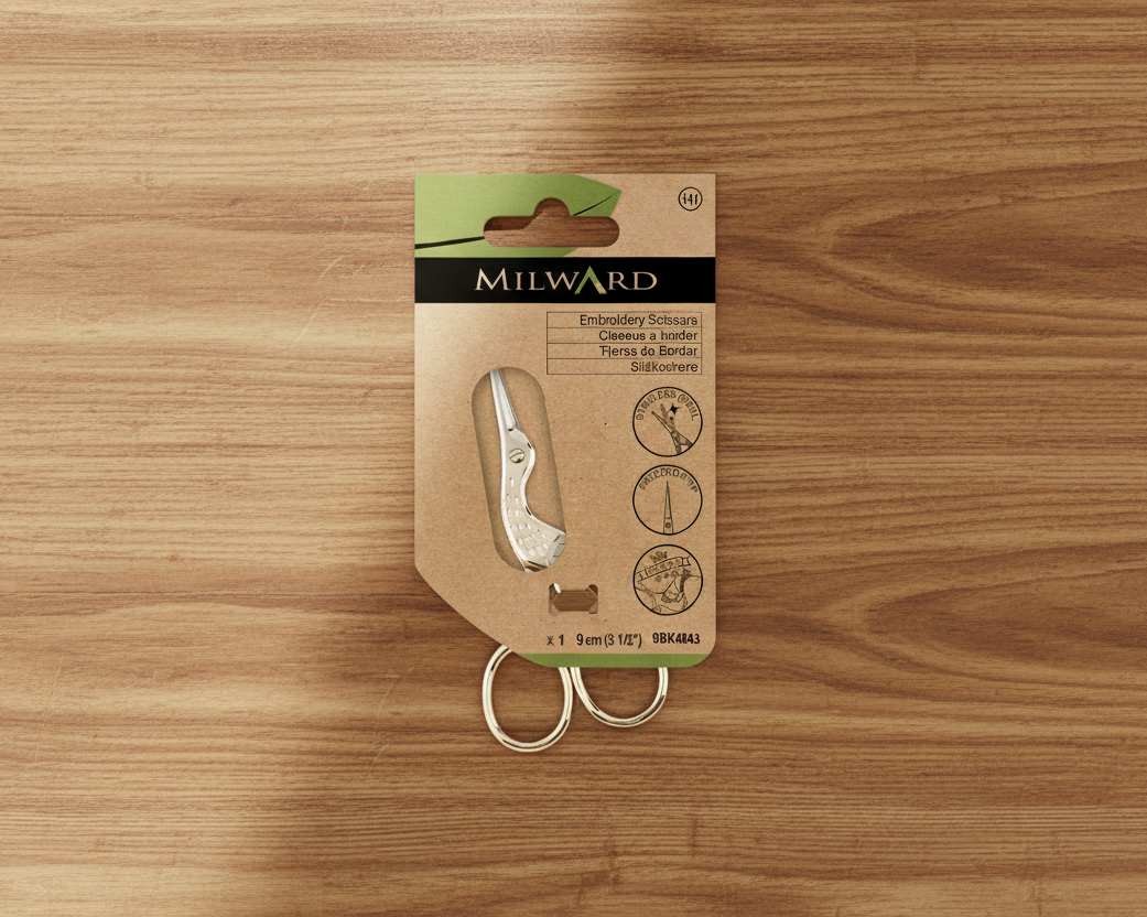 Stickschere Storch 9cm - Hemline Gold | Tijeras de bordar premium