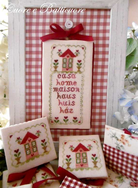 A Piccola Piccola House - Cuore e Batticuore - Tableau de point de croix