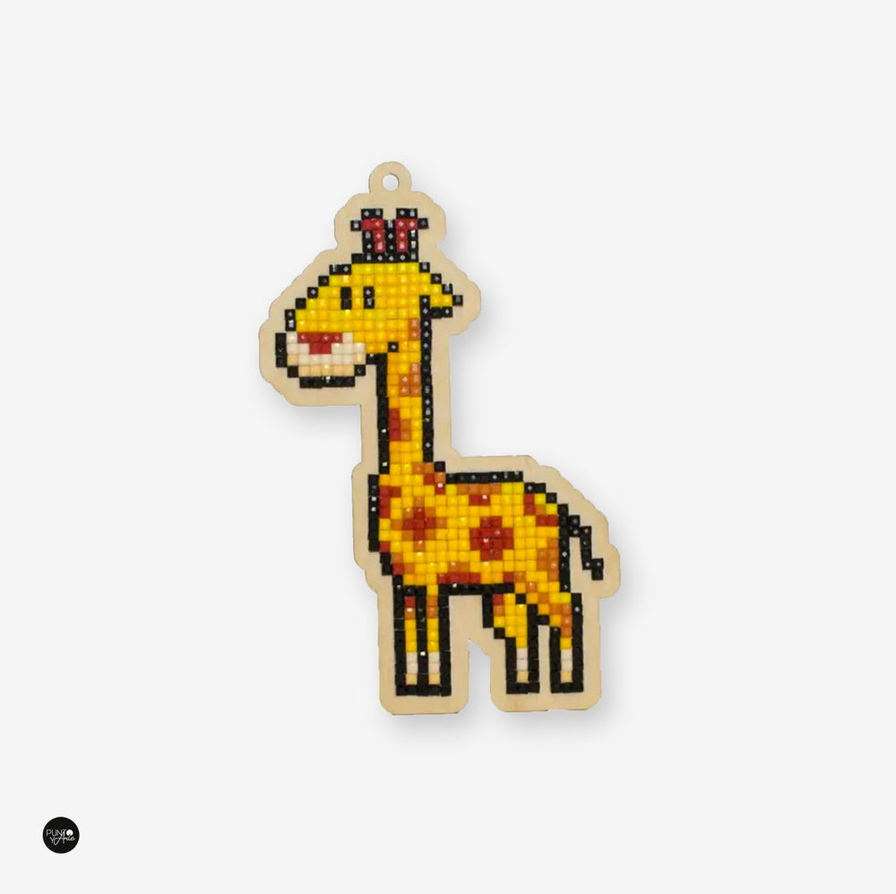 Girafe. Kit de pointes diamant Wizardi WWP261