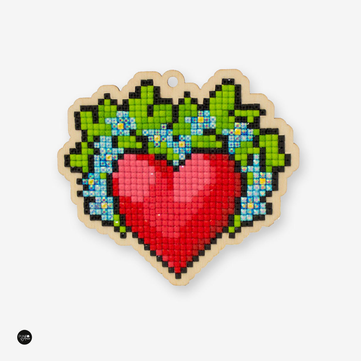 Coeur - Wizardi - Kit de point de diamant WWP331