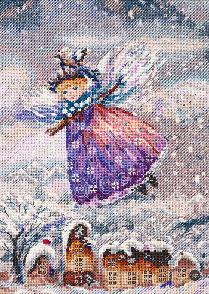 Winter Angel - Panna - Cross Stitch Kit ZM-7079