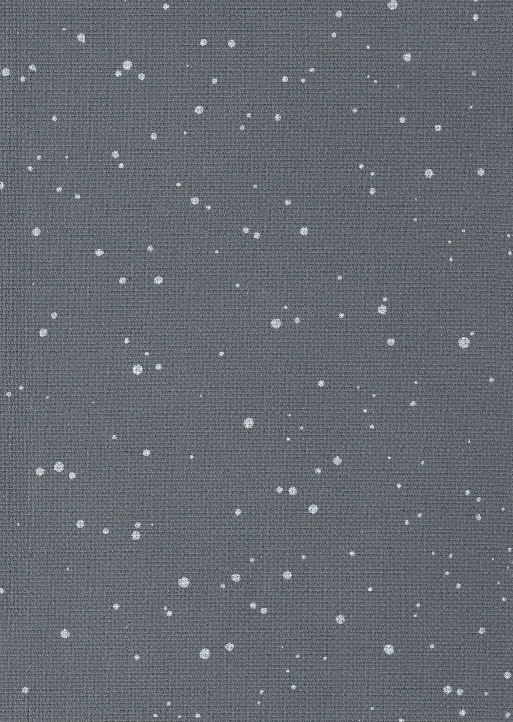 Tela Zweigart AIDA 18 ct. 3793/7419 Splash Gris Antracita — Lienzo de Algodón 100%