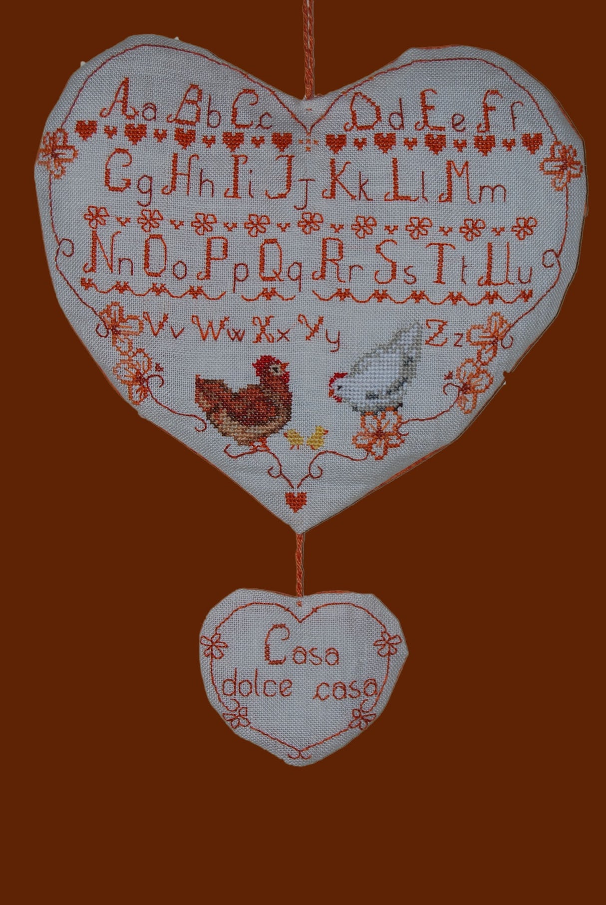 CV5 ABC...coccodè - Cross Stitch Chart - Serenità di Campagna