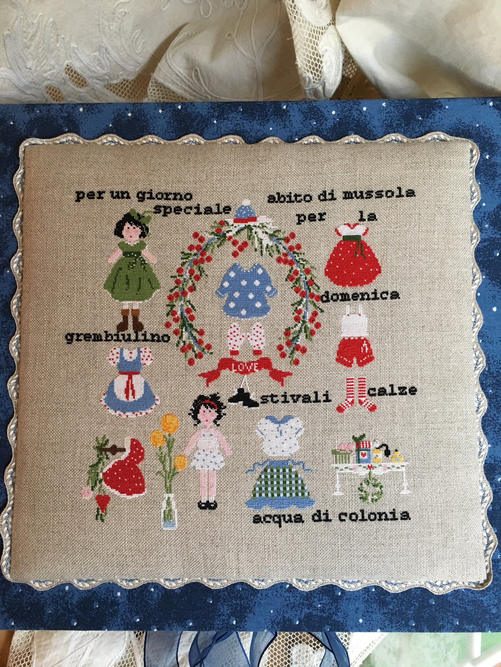 Acqua di Colonia - Lilli Violette - Cross Stitch Chart