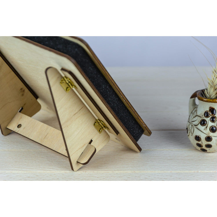 Range-aiguilles en bois, 120 trous OG-084