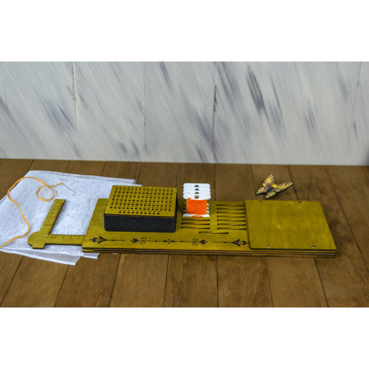 Soporte para bobinas PB-014X10 | Organizador de hilos para bordado y costura