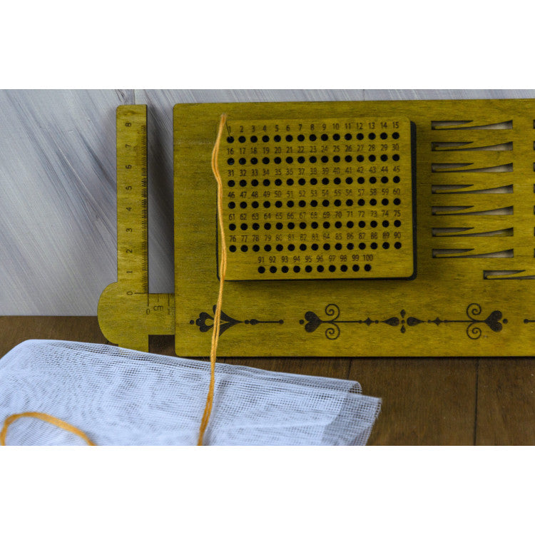 Soporte para bobinas PB-014X10 | Organizador de hilos para bordado y costura