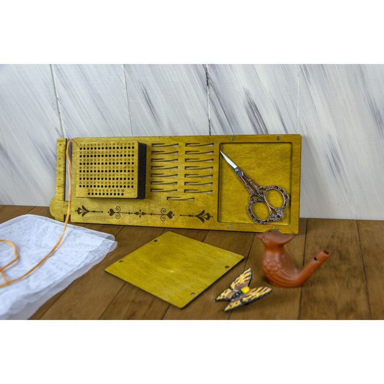 Soporte para bobinas PB-014X10 | Organizador de hilos para bordado y costura