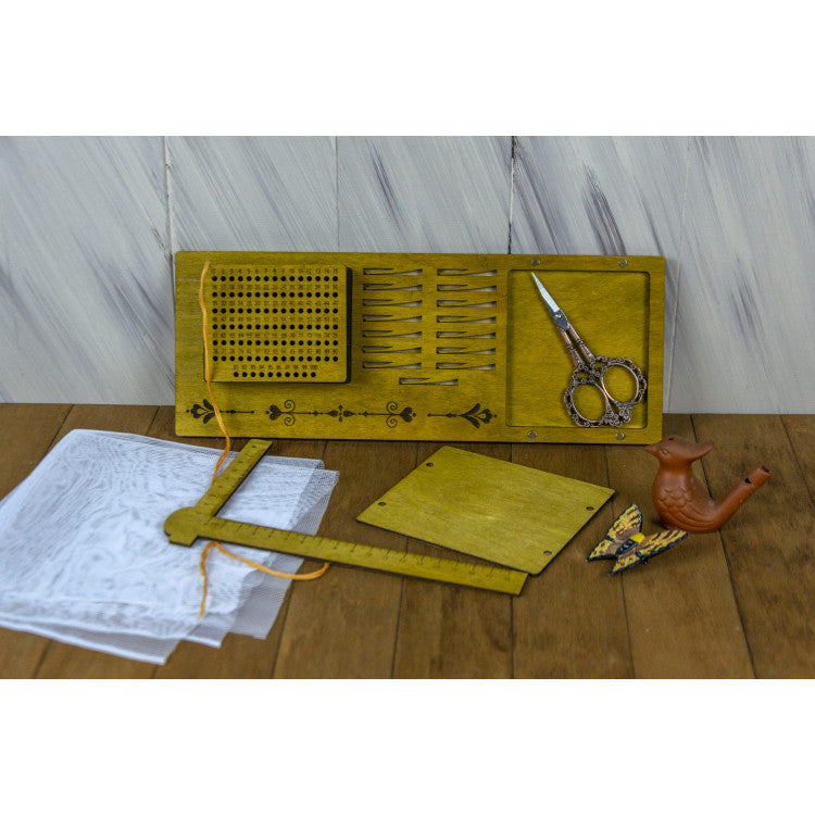 Soporte para bobinas PB-014X10 | Organizador de hilos para bordado y costura