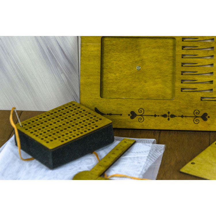 Soporte para bobinas PB-014X10 | Organizador de hilos para bordado y costura