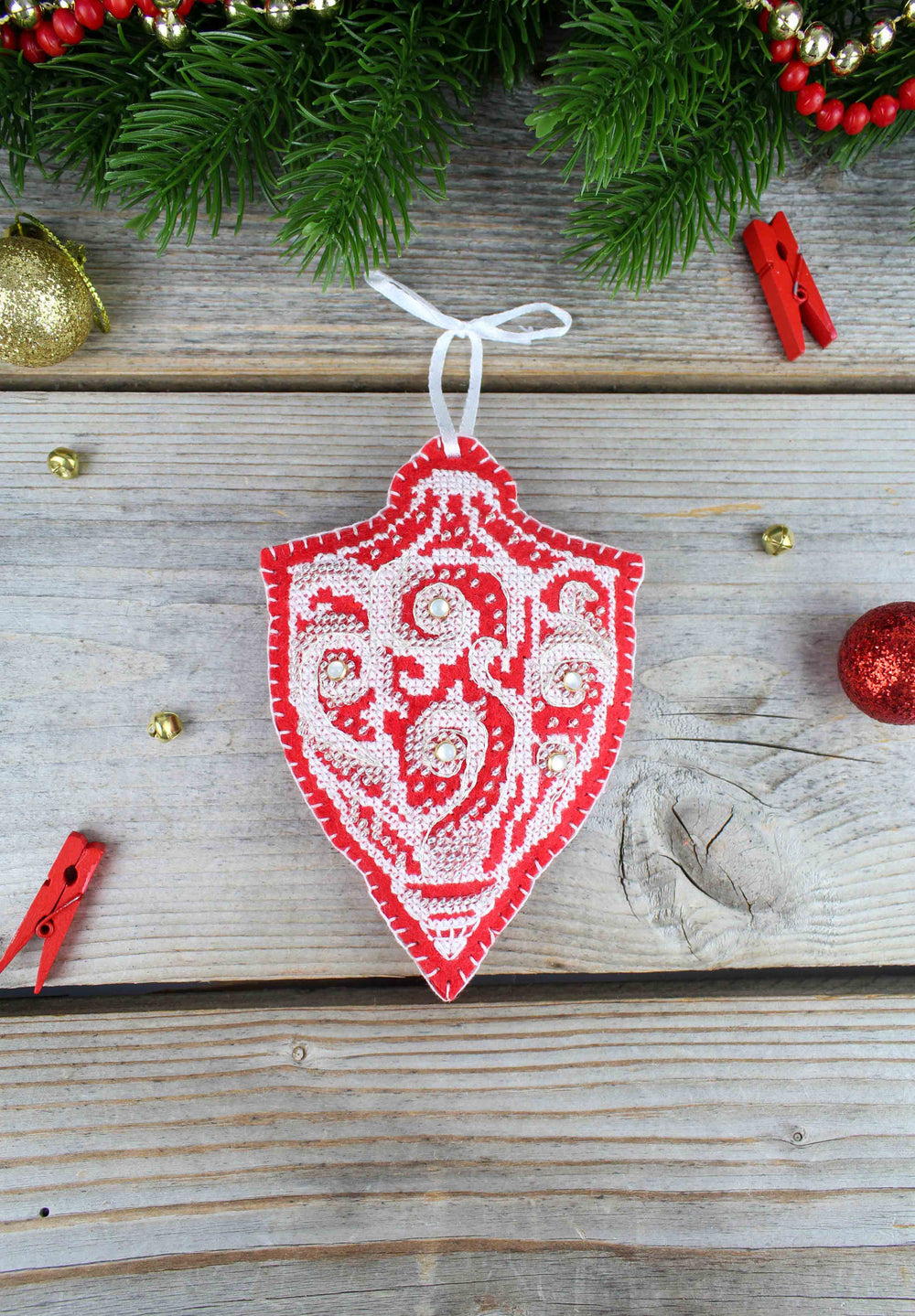 Kit de point de croix "Motifs de givre. Lanterne" ST-1093 MP Studia