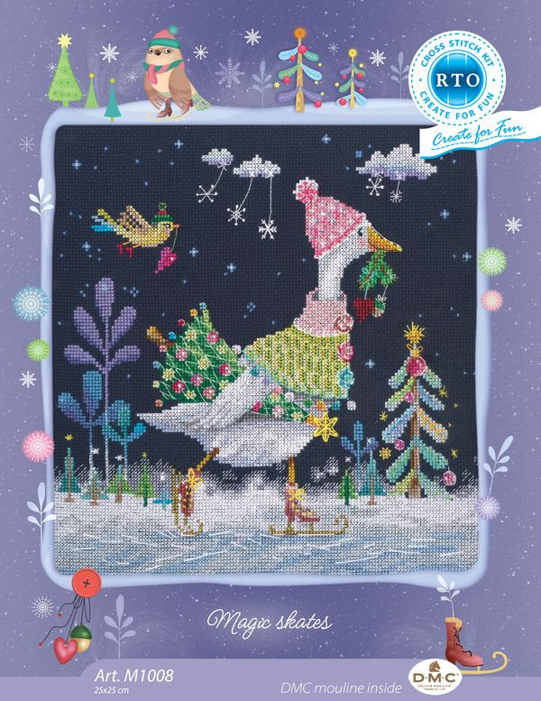 Cross Stitch Kit "Magic Skating" RTO M1008