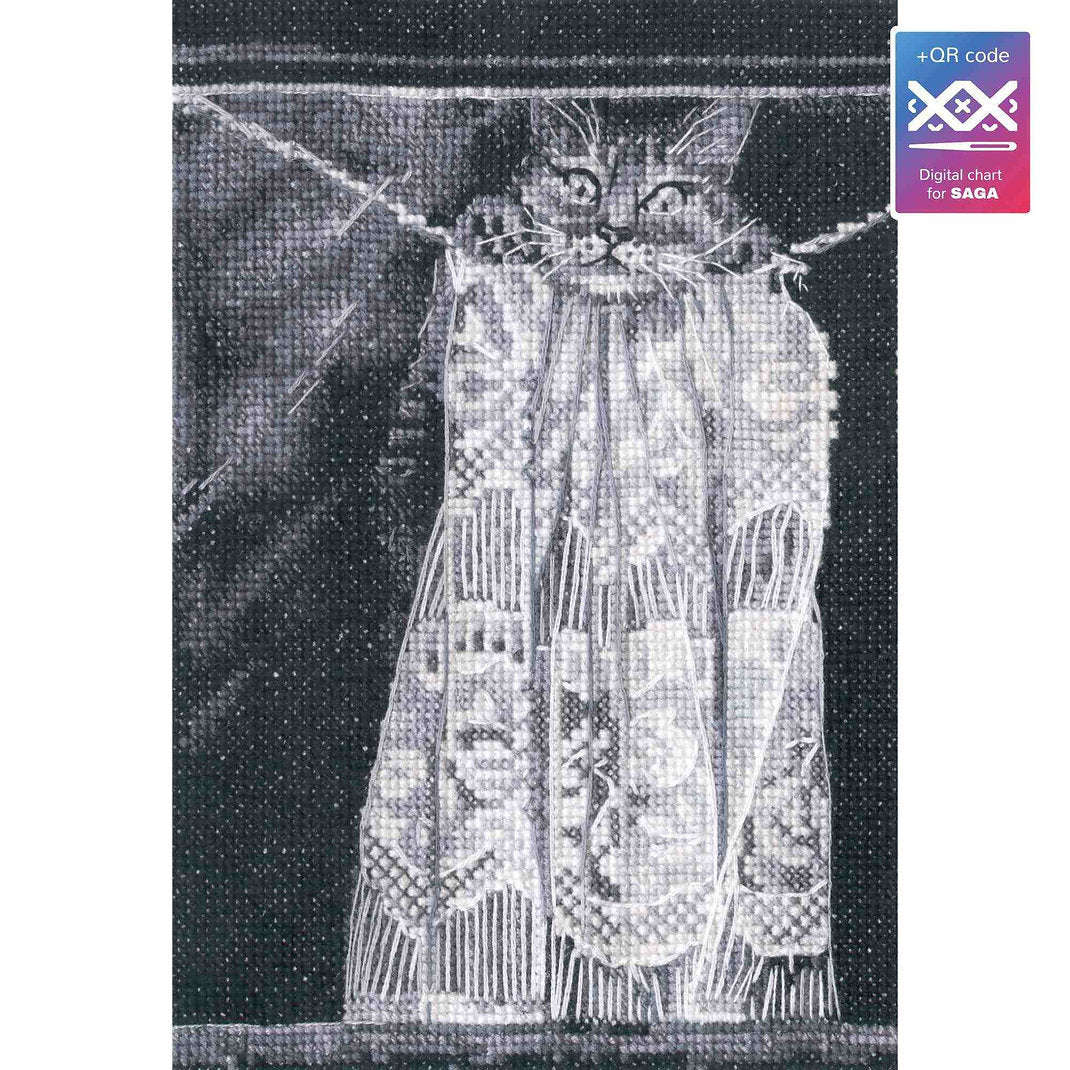 Kit de point de croix compté - Méfait de chat RTO M1034