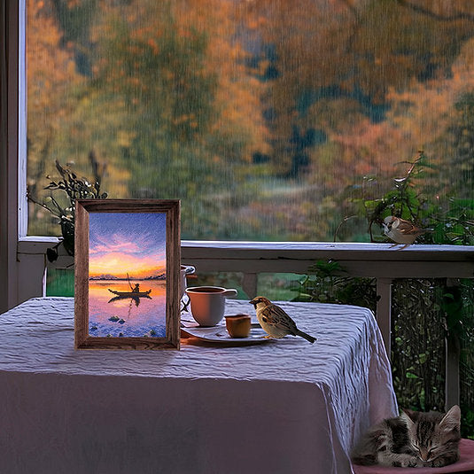 Kit de point de croix « Seul avec l'aube » – RTO M1051