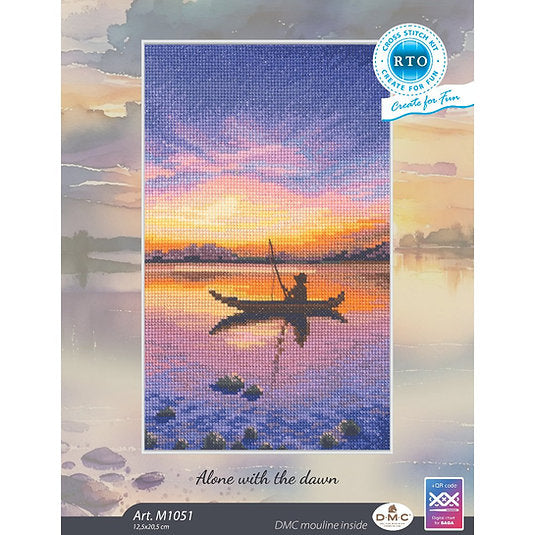 Kit de point de croix « Seul avec l'aube » – RTO M1051