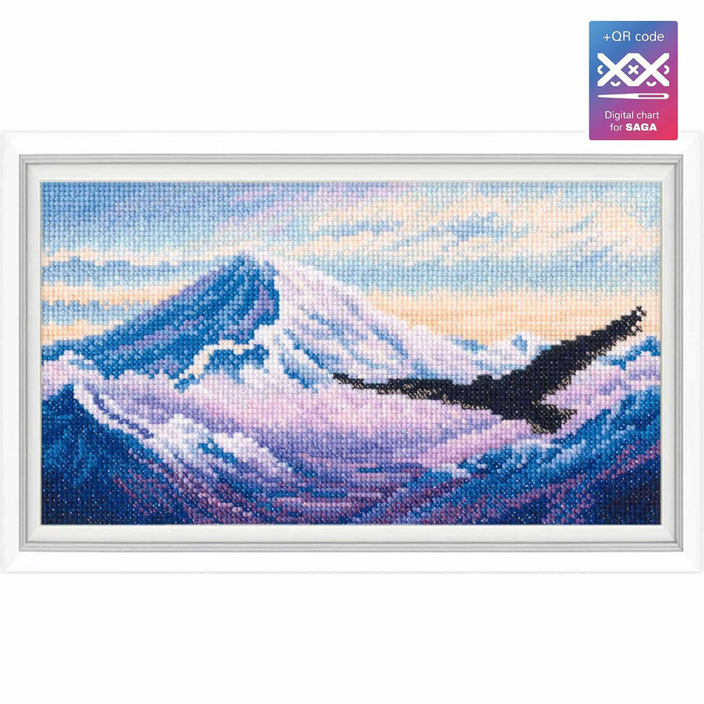 Kit de broderie au point de croix « Délice des hauteurs » – RTO M1058