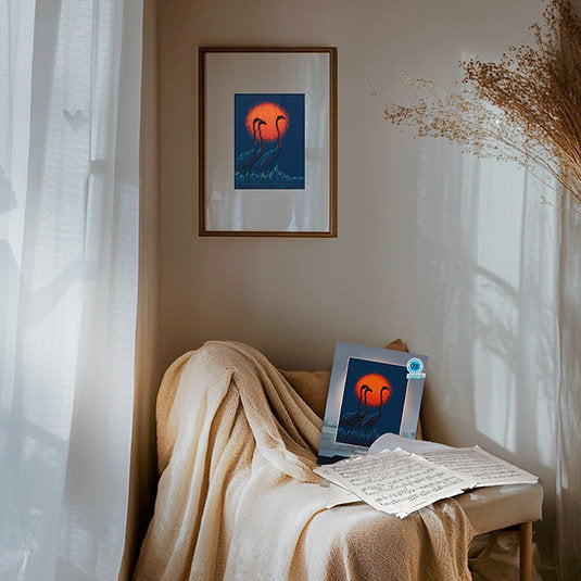 Kit de broderie au point de croix « Soleil rouge » – RTO M1055