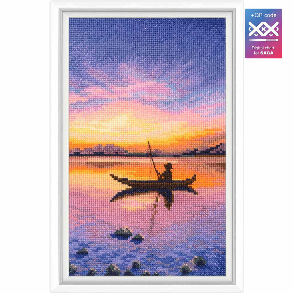 Kit de point de croix « Seul avec l'aube » – RTO M1051
