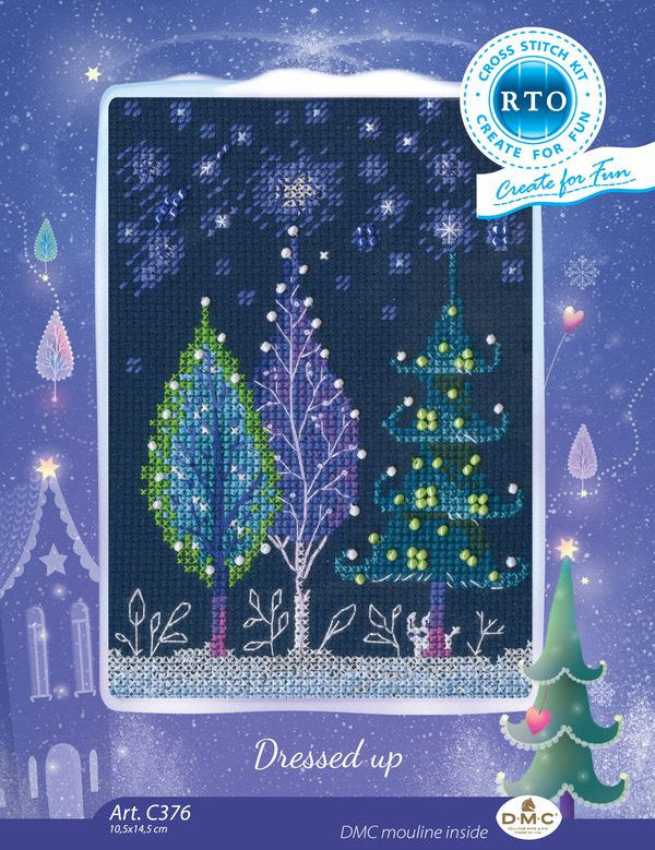 Kit au point de croix "Robes de Gala" RTO C376