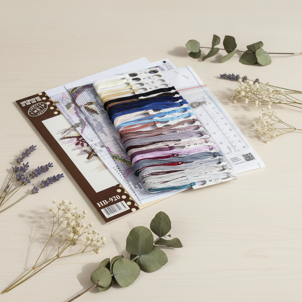 Nimble Sparrow – Cross Stitch Kit MP Studia SNV-920
