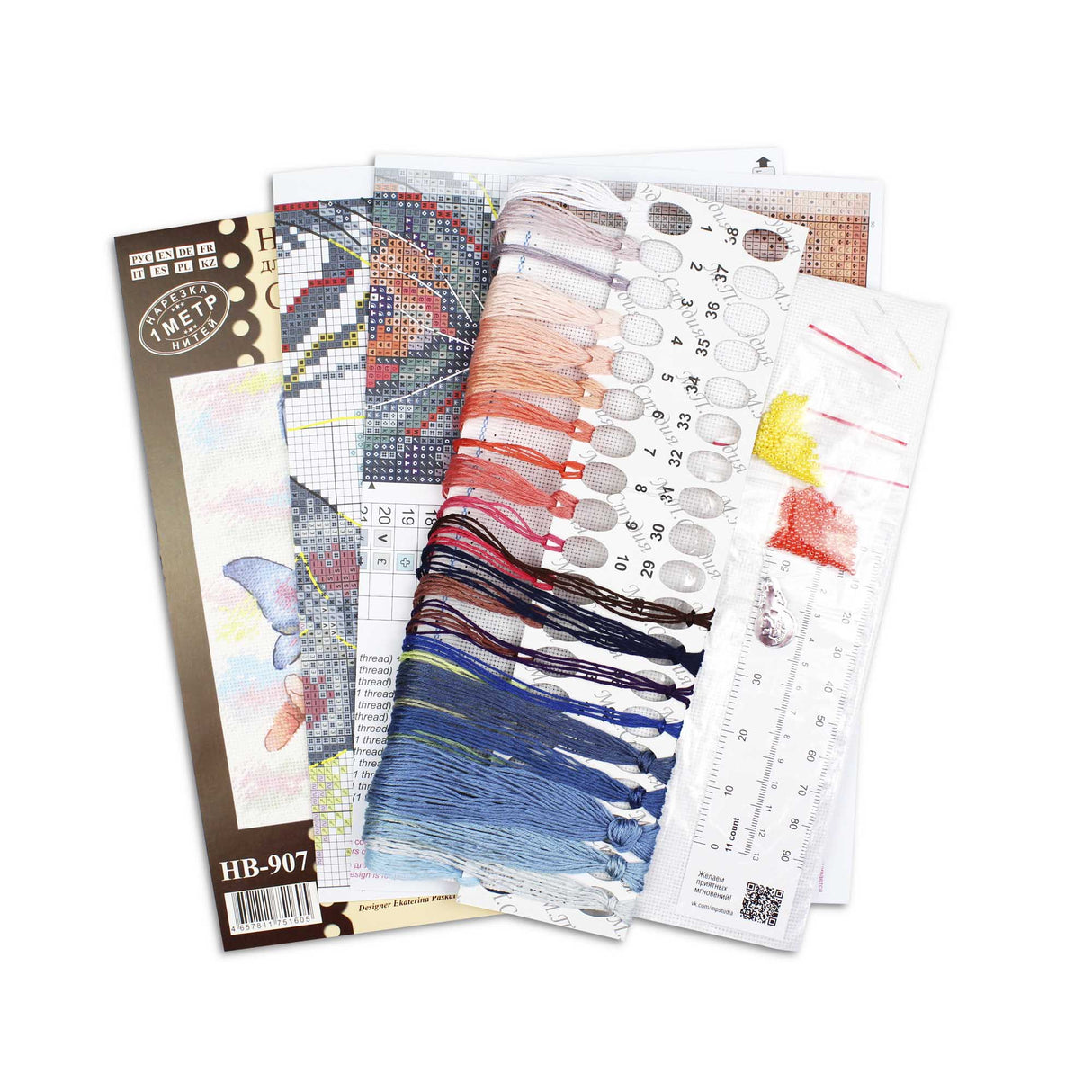 Cross Stitch Kit "My Soul" - MP Studia SNV-907