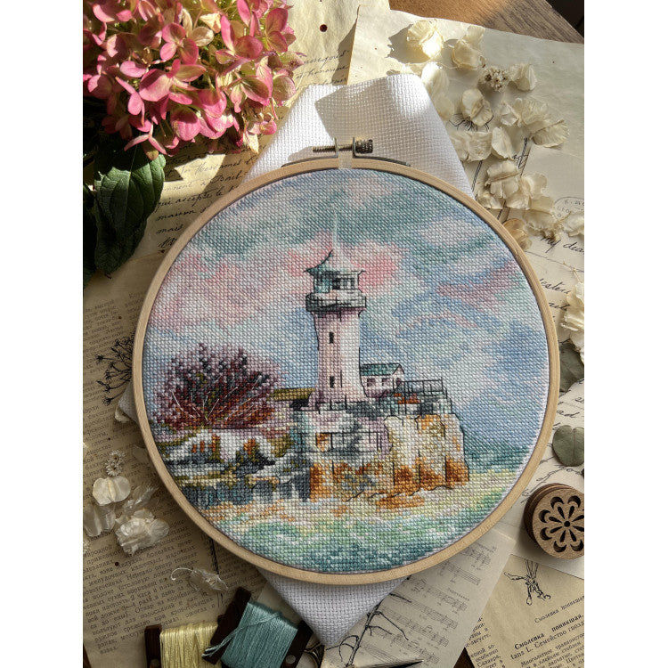 Andriana Cross Stitch Kit - "At the Edge of the Sea" (SANN-36)