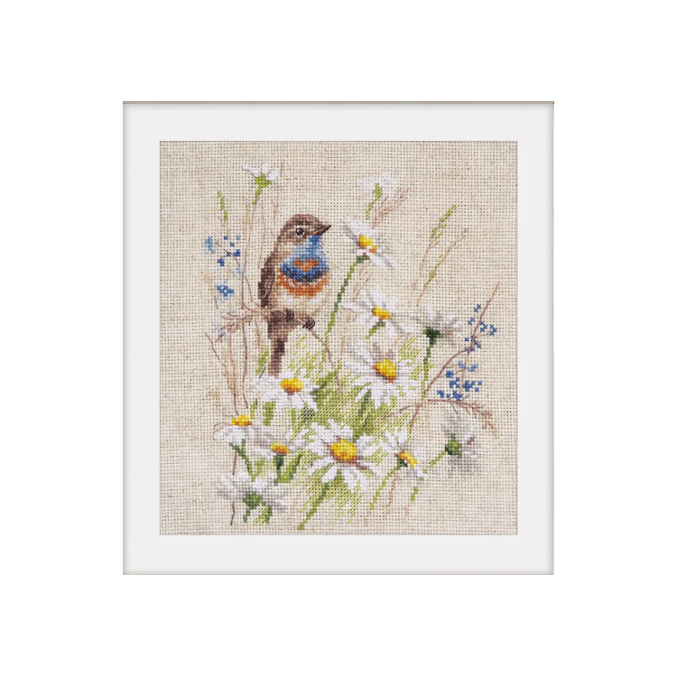 Alisa Cross Stitch Kit - "Bluethroat" (S1-39)