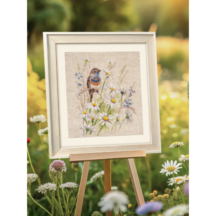 Alisa Cross Stitch Kit - "Bluethroat" (S1-39)