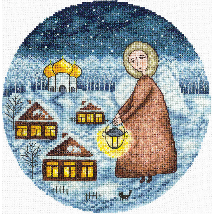 Andriana Cross Stitch Kit - "Christmas Angel" (SANA-08)