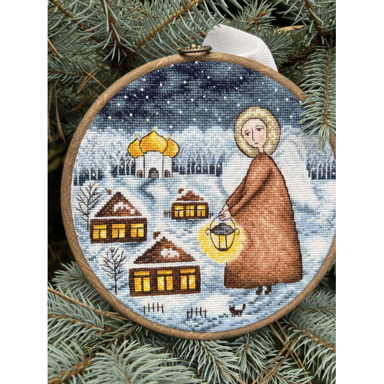 Kit de point de croix Andriana - « Ange de Noël » (SANA-08)