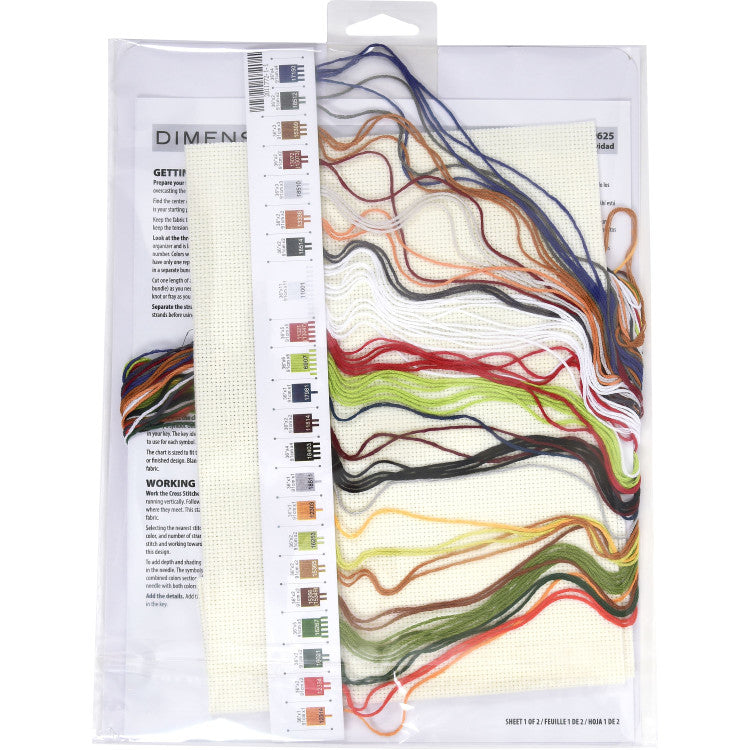 Kit de point de croix : Thé de Noël (70-09625) par Dimensions