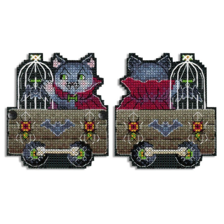 Cross stitch kit "Spooky carriage" SR-931 MP Studia