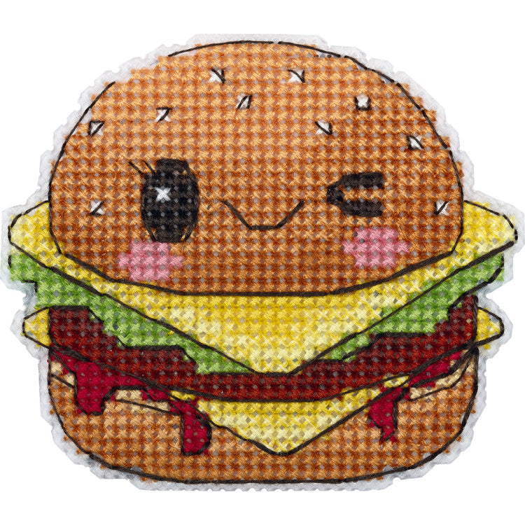 Cross Stitch Kit "Goodies" (Fridge Magnets) - KLART KL8-555