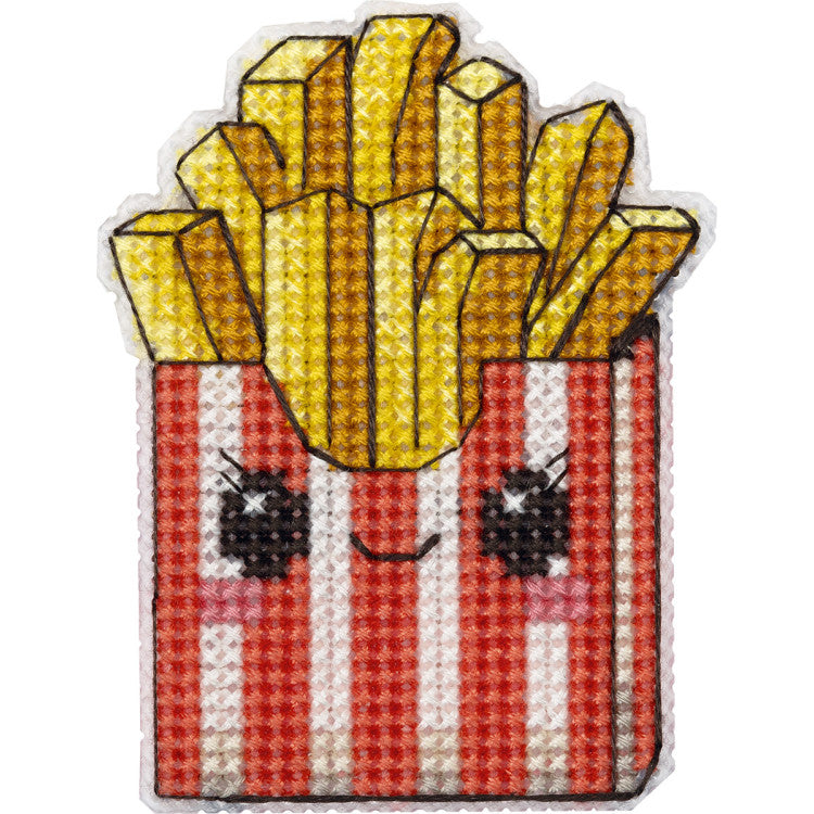 Cross Stitch Kit "Goodies" (Fridge Magnets) - KLART KL8-555