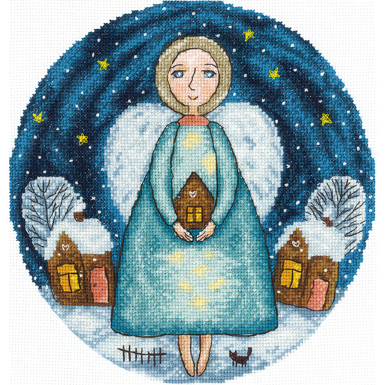 Andriana Cross Stitch Kit - "Guardian Angel" (SANA-09)