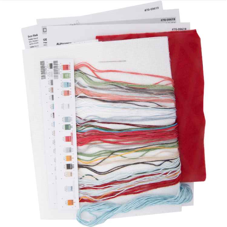 Kit de point de croix : Bas de ferme de vacances (70-09619) par Dimensions