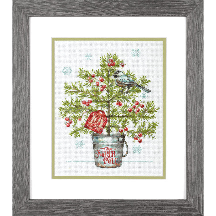 Kit de point de croix : Arbre de Noël (70-09624) par Dimensions