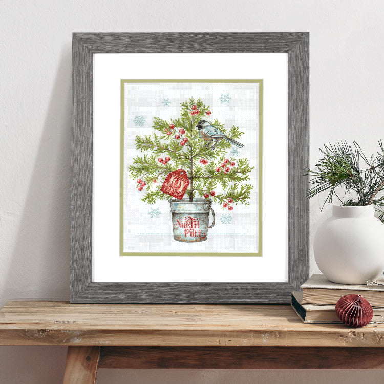 Kit de point de croix : Arbre de Noël (70-09624) par Dimensions