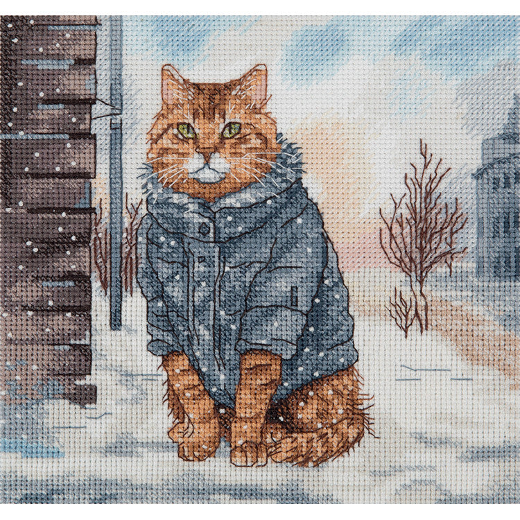 Cross Stitch Kit "Autumn Walk" - PANNA PGM-7482